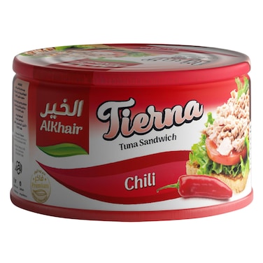 Alkhair Tierna Tuna Sandwich Chilly 80g