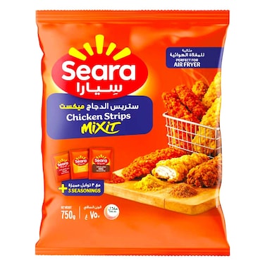 Seara Mixit Chicken Strips With 3 Seasonings 750g