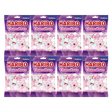 Haribo Chamallows Marshmallow 25g x Pack Of 8