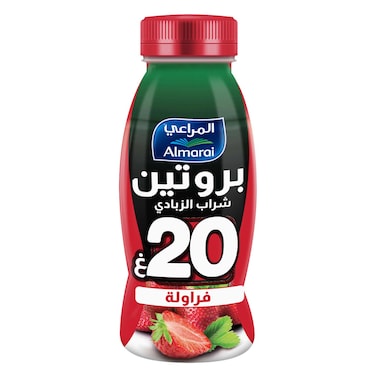 Al Marai Protein Yoghurt Strawberry Drink 250ml (25g Of Protein)