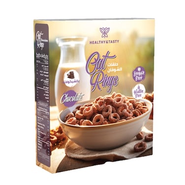 Healthy &amp; Tasty - Oat Rings - Chocolate (285 g)