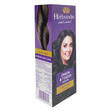 Herbsindia, Hair Oil Onion &amp; 7Seeds 280ml