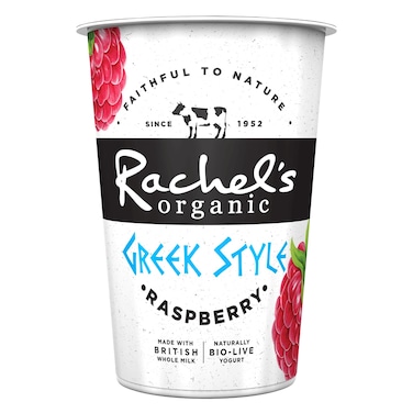 Rachel&rsquo;s Organic Yogurt Raspberry 450g