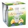 Actimel Lemon &amp; Ginger Dairy Drink 93ml x4