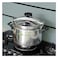 RoyalFord - 7L Aluminum Pressure Cooker RF11174, Equipped with Multi-Safety Device and Unique Pressure Indicator, Durable Aluminum Alloy Construction with Firm Handles, Compatible with Gas, Silver
