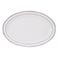 Horselane Silverline Oval Plate 14cm