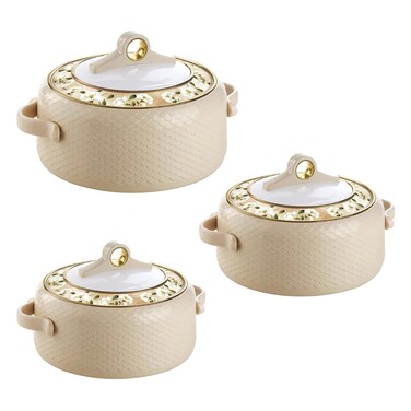 Nayasa Coral Hotpot Set Of 3pcs