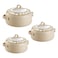 Nayasa Coral Hotpot Set Of 3pcs