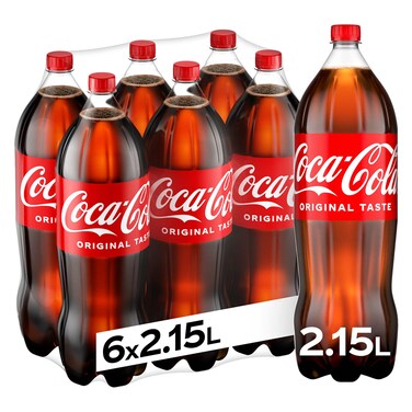 Coca-Cola Regular 2.15L x6 PET