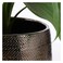 Gabriel Bronze Ceramic Round Pot, &Oslash;25 x H20cm