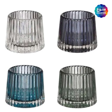 Tealight (Tea Candle) Holder Transparent Assorted 1 Piece