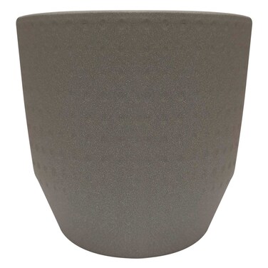 نولا وعاء مستدير باللون الرمادي