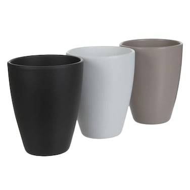 Tusca - Pot Round Matt Colors 3 Assorted