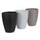 Tusca - Pot Round Matt Colors 3 Assorted