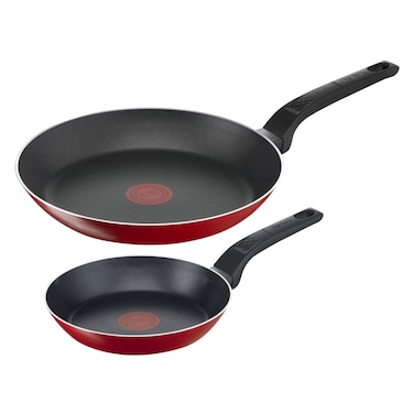 تيفال طقم مقلاة سهلة التنظيف 20 و 26 سنتيمتر