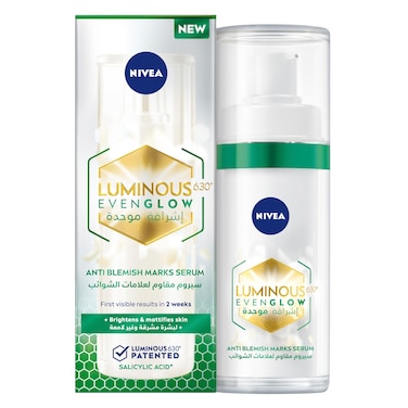 Nivea Luminous630 Even Glow Anti Blemish Marks Serum 30ml