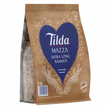 Tilda Mazza Gluten Free Extra Long Basmati Rice 5Kg