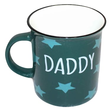 New Bone China Dad and Mom Printed Mug 350ml