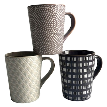 New Bone China 400ml Mug Blue