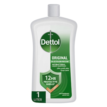 Dettol Original Liquid Handwash Refill, Pine Scent, 1L