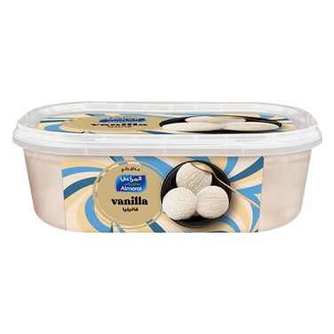 المراعي آيس كريم فانيليا عبوة عائلية 900مل