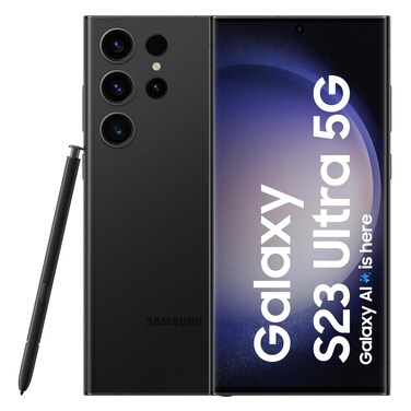 سامسونج جالاكسي اس23 الترا، 256 جيجابايت سعة الذاكرة الداخلية ، 12 جيجابايت سعة الرام، الجيل الخامس، اسود