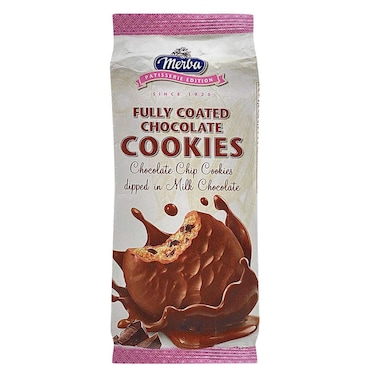 Merba Fully Coated Chocolate Chip Cookies 180g