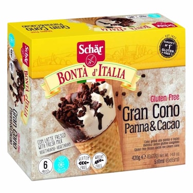 دكتور شار آيس كريم كاكاو مجمد خالي من الجلوتين، 420 جرام