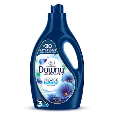 داوني منعم الكل في واحد المركز للأقمشة، ندى الوادي، 3 لتر