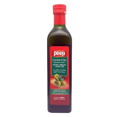 Peep Canola Oil Blended With Extra Virgin Olive Oil 500ml