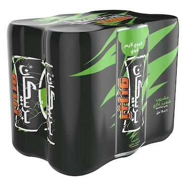 باربيكان مشروب شعير مكربن ​​غير كحولي بالكيوي والليمون 240 ملي × 6 حزم