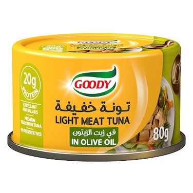 Goody Light Meat Tuna In Olive Oil 80g