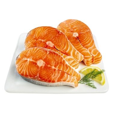 Fresh Salmon Steak Norway x3