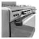 General Supreme 90 x 60CM, 5 Burners Gas Cooker, Grill, Full-Safety, Stainless-Steel