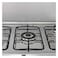 General Supreme 90 x 60CM, 5 Burners Gas Cooker, Grill, Full-Safety, Stainless-Steel