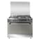 General Supreme 90 x 60CM, 5 Burners Gas Cooker, Grill, Full-Safety, Stainless-Steel