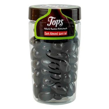 توبس ملبس شوكولاتة داكنة باللوز 250 جرام