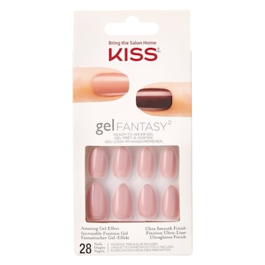 Kiss KGN29C Windy City Fantasy Gel Nails 28 Pieces Pink