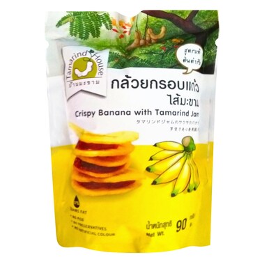 Tamarind House Tamarind Jam Thai Crispy Banana Chips 90g