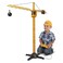 Teamsterz Jcb Remote Control Tower Crane 100cm