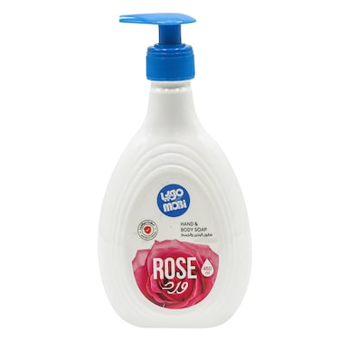 Mobi - Hand Body Liquid Soap Rose 450ml