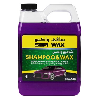 Safi Wax Purple Car Shampoo &amp; Wax 1L