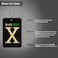 BLACK ODOR X Card Air Freshener &ndash; Long-Lasting Premium Fragrance for Car, Home &amp; Office &ndash; Hanging Aroma Tablet with B-K Ice Scent &ndash; No Gas Car Perfume Card (Gold)
