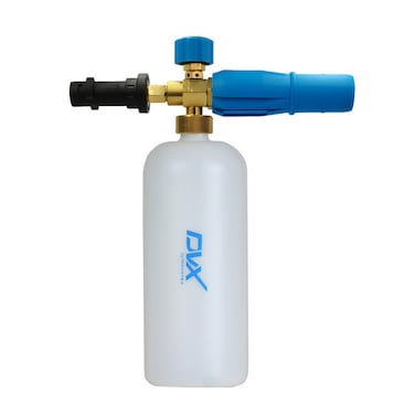 مدفع رغوة غسالة الضغط DVX من DIVORTEX سعة 1 لتر، مقبض دوار قابل للتعديل، هيكل نحاسي، رمح غسيل السيارة