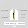 BLACK ODOR Air Freshener Perfume with Hanging Tag &ndash; 30ml, Car &amp; Home Use, Long-Lasting Essential Oil Spray, No Gas, Eco-Friendly (EXOTIC VANILLA)
