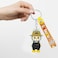 Labubu Cartoon Keychain with Strap &ndash; Cute 3D PVC Figure Pendant for Keys, Bags, Backpacks
