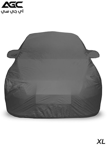 AGC XL Car Cover &ndash; All Weather Protection, Waterproof, Dustproof, Snowproof, Sunproof, Scratch Resistant, Triple Stitched, Elastic Fit, Machine Washable
