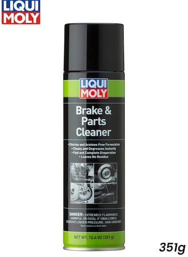 منظف ​​الفرامل والأجزاء من ليكوي مولي 351 جرام - يزيل الشحوم والزيوت والأوساخ ويساعد في الحفاظ على أداء الفرامل