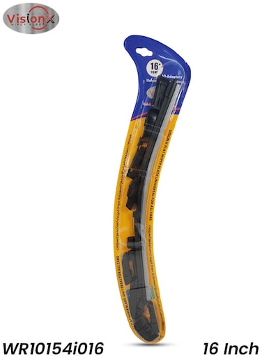 VisionX WR10154i016 16-Inch All Weather Wiper Blade with Universal Fit and Multi-Adapter Design