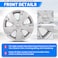 Nissan Sunny 2018 NSS-842 14-inch hubcaps set of 4 with secure fit and durable fiber material